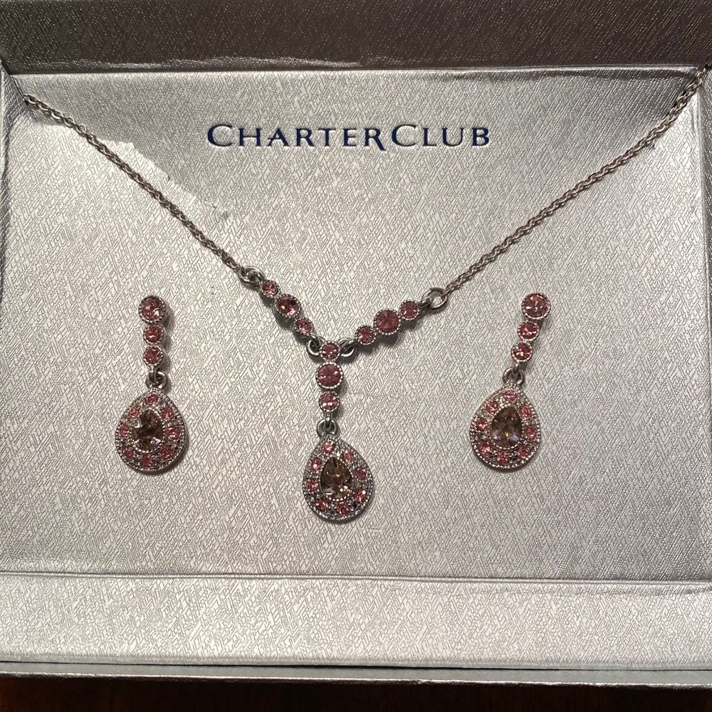 Charter Club Boxed Set, Necklace/Earrings